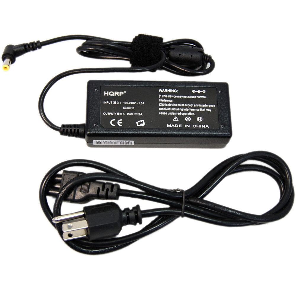 HQRP AC Power Adapter Fits Dymo 24V LabelWriter 320 330 400 450 450 Turbo Duo